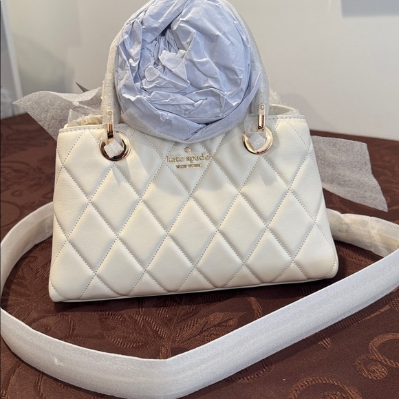 ♠️Kate Spade New York Carey Quilted Leather Satchel. - Picture 8 of 15